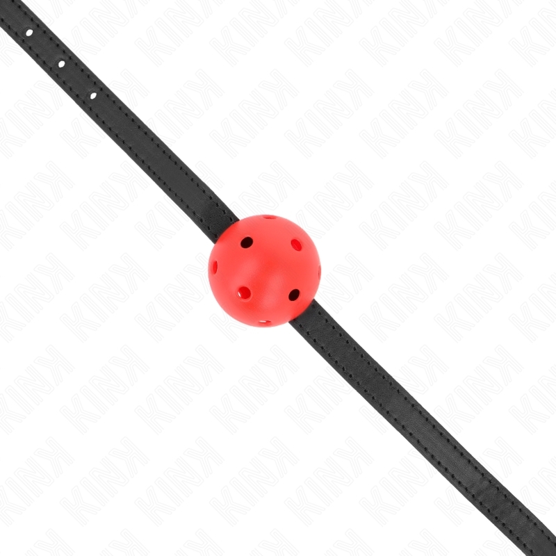 Mordaza de bola transpirable con correa ajustable 4.5 cm bola 62 x 1.5 cm correa
