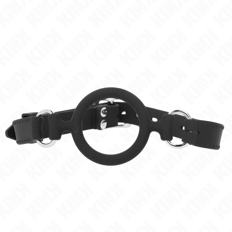 Mordaza de anillo de silicona 5 cm con correa de 56 cm