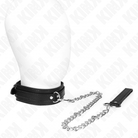 Collar de sujeción con patrón de serpiente y correa de 65 cm
