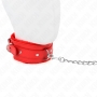 Collar de BDSM con correa de 65 cm y restricciones de 36-42 x 5,5 cm