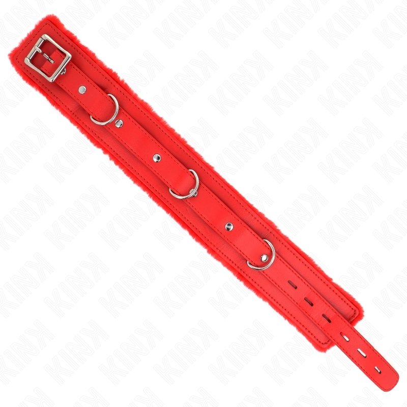 Collar de BDSM con correa de 65 cm y restricciones de 36-42 x 5,5 cm