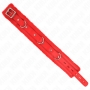 Collar de BDSM con correa de 65 cm y restricciones de 36-42 x 5,5 cm
