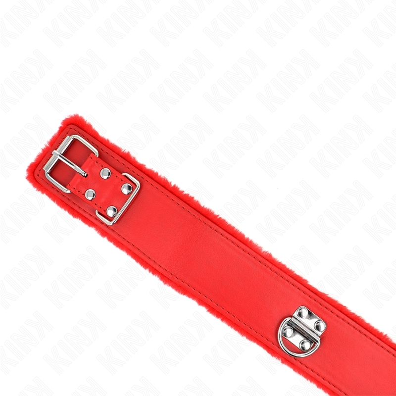 Collar BDSM con correa de 116 cm y gargantilla con tachuelas ajustable 40-48 x 6 cm Modelo 4