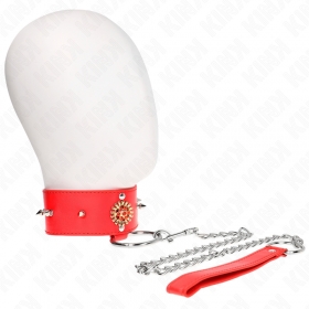 Gargantilla con brillantes y correa ajustable 65 cm x 7 cm y 35-51 cm