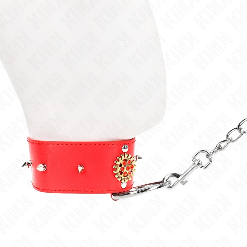 Gargantilla con brillantes y correa ajustable 65 cm x 7 cm y 35-51 cm