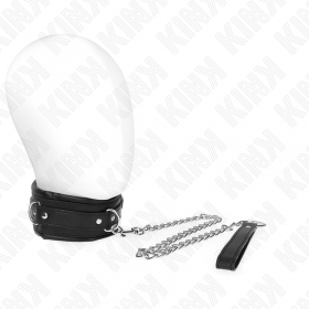 Collar de sujeción con correa de 65 cm ajustable de 36,5 a 50 cm Modelo 4