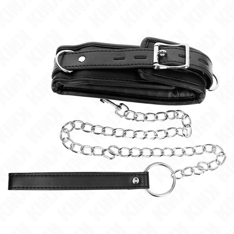 Collar de sujeción con correa y hebilla ajustable 36,5-50 cm Modelo 1