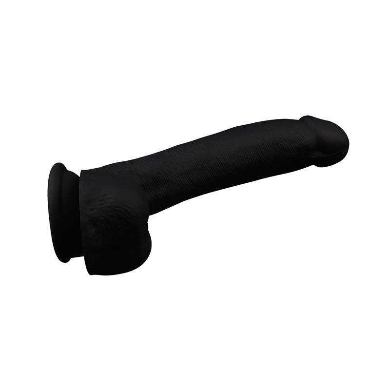 Dildo Realista Con Ventosa Y Arnés Boss 20,5 cm Negro