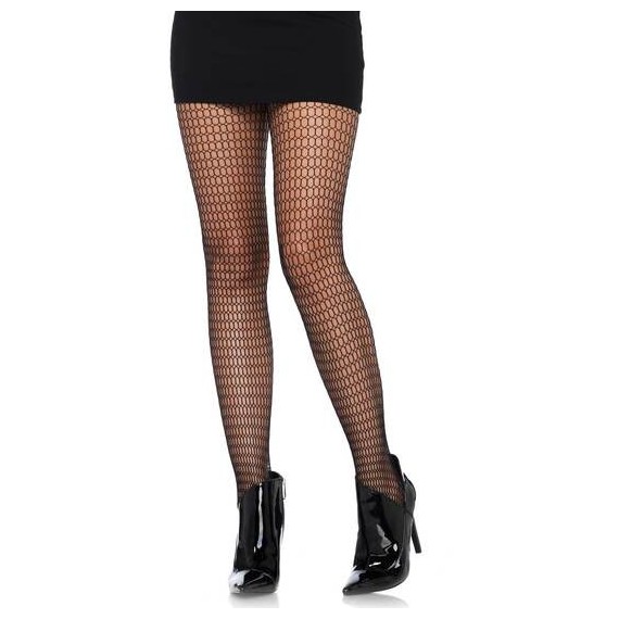 Honeycomb Pantys de Red - Negro