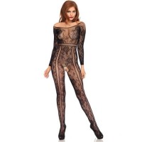 Body de Encaje con Abertura