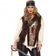 Maxi Vestido con Escote Profundo en V