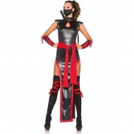 Vestido Largo con Profundo Escote en V y Estampado de Remolinos