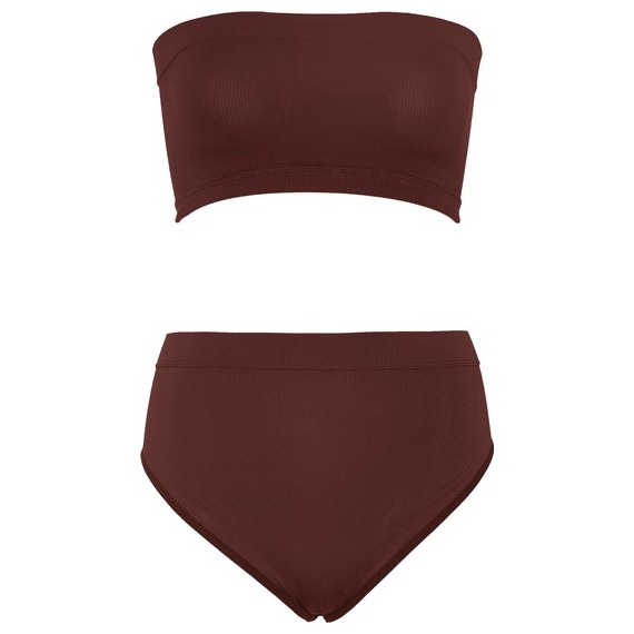 Conjunto Opaco Microfibra - Marrón