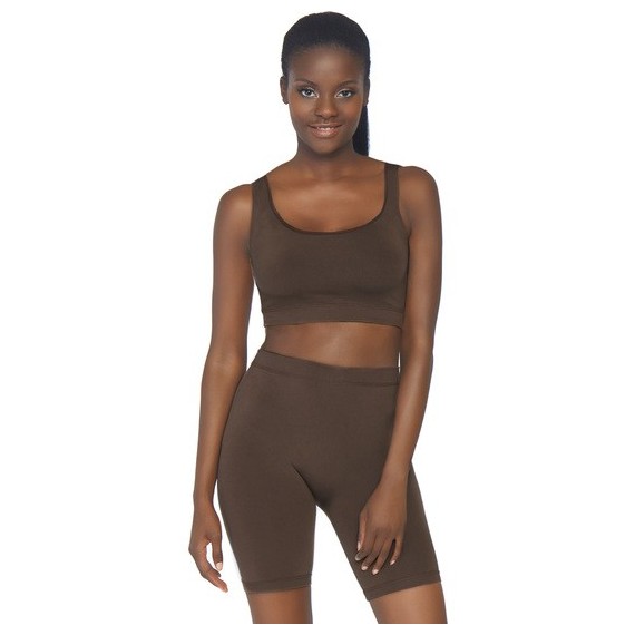 Conjunto Opaco Con Pantalones Ciclista