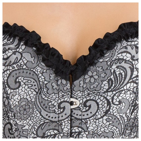 Corset Atenea Plata