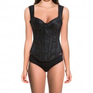 Corset Darkness Negro