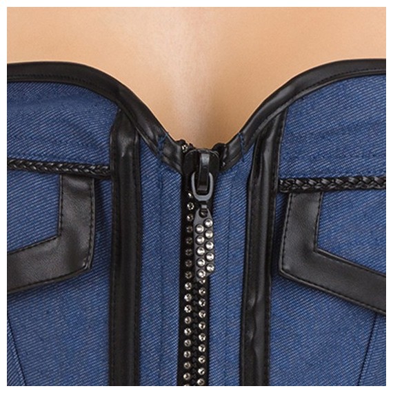 Corset Jeans Negro