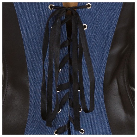 Corset Jeans Negro