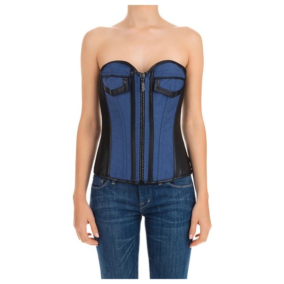 Corset Jeans Negro