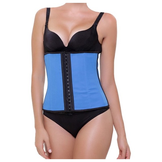 Corset Latex Appearance Azul