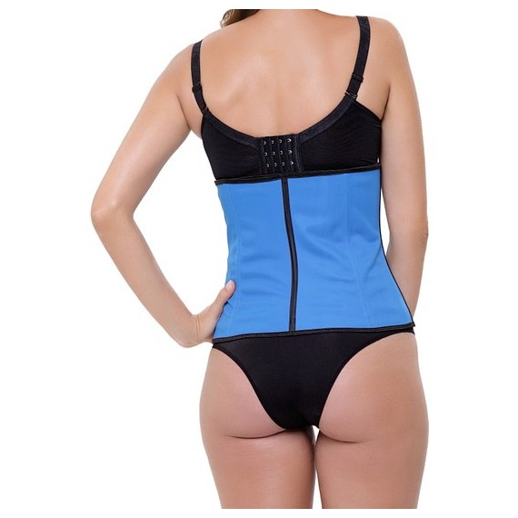 Corset Latex Appearance Azul