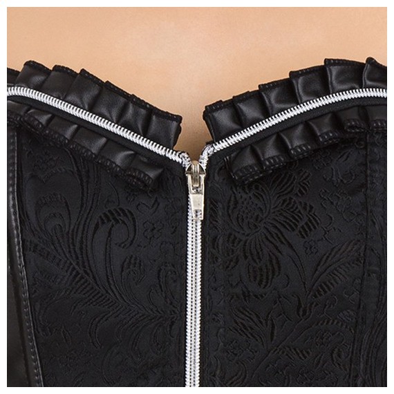 Corset Pieces Negro