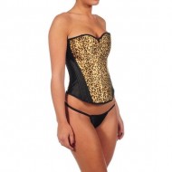 Corpiño Leopard Dorado