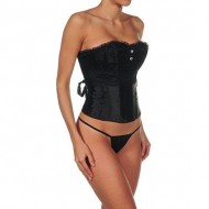 Corset Elegant Negro