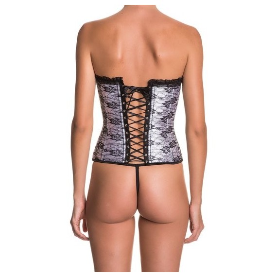 Corset Perlita Gris