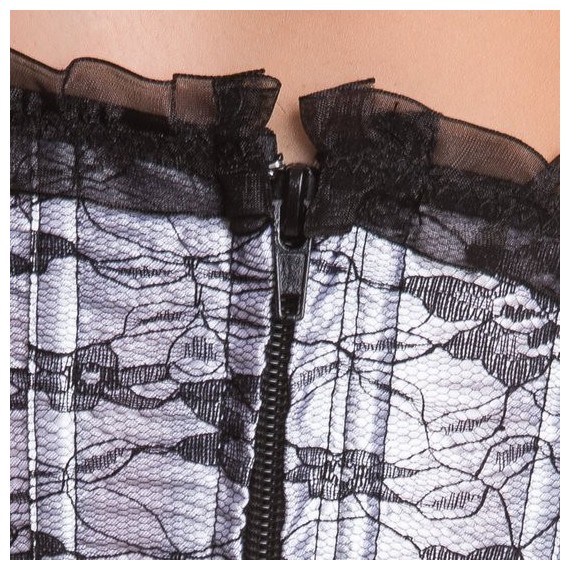 Corset Perlita Gris