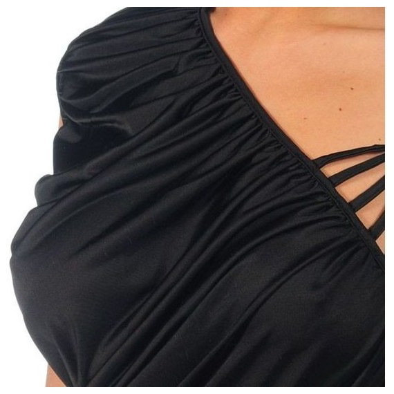 Vestido Glamur Negro