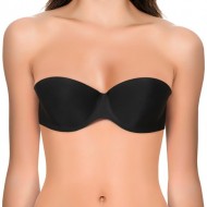 Invisible Bra Strapless Clásico Autoadhesivo - Color Negro