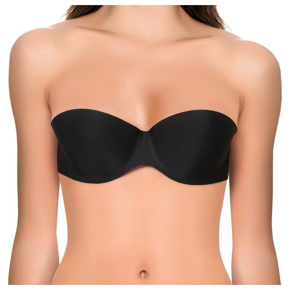 Invisible Bra Strapless Clásico Autoadhesivo - Color Negro