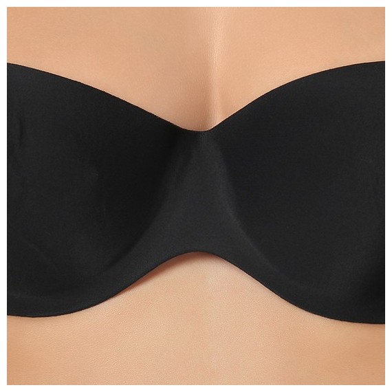 Invisible Bra Strapless Clásico Autoadhesivo - Color Negro