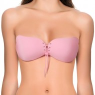 Invisible Bra Strapless Liso Autoadhesivo - Color Rosa