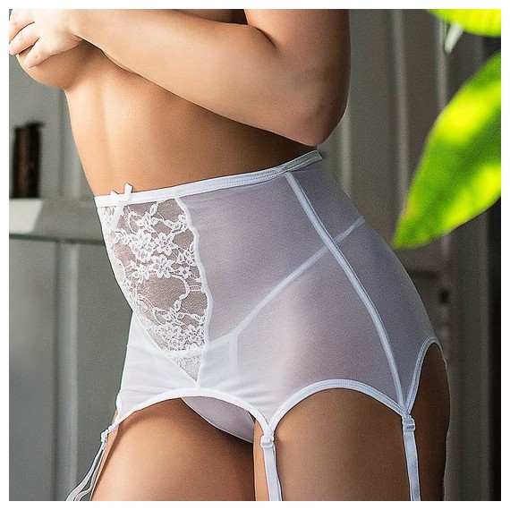 Liguero con Cinturilla Arrow Blanco