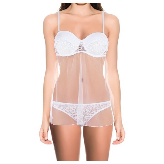 Picardías Wedding Silk Blanco