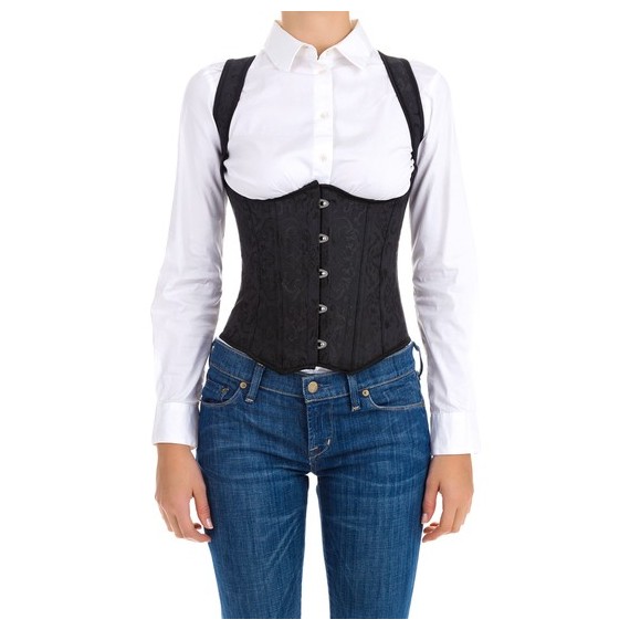 Underbust Spartan Negro