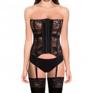 Underbust Jellyfish Negro