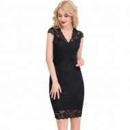 Vestido Petticoat Negro