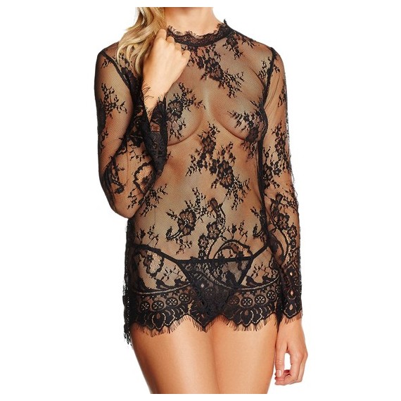 Picardías Black Rose Negro