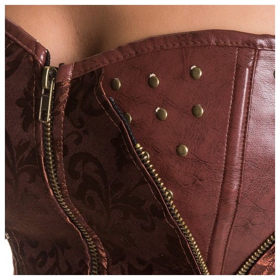 Corset Dulcie Marron