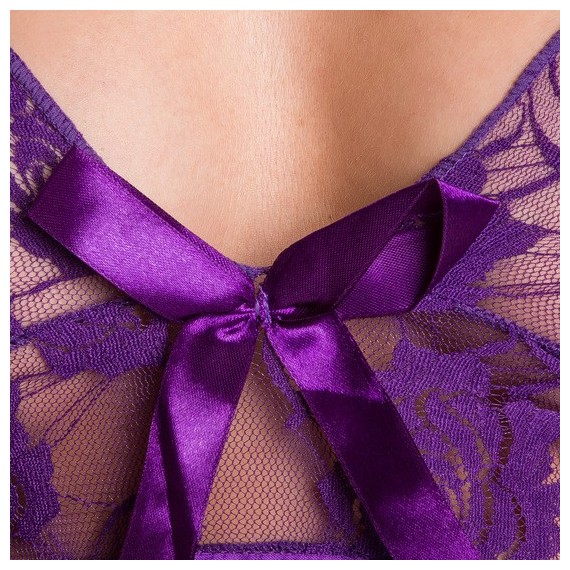 Picardías Valeria Morado